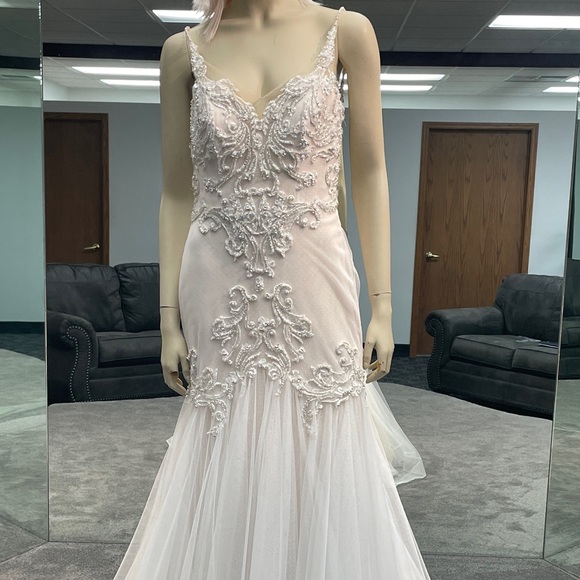 Sottero and Midgley “Kohle” Ivory/nude size 10